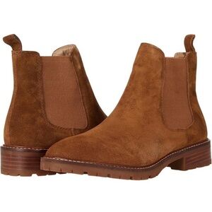 Leopold Chelsea booties Chestnut suede